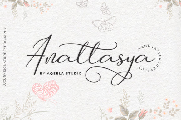 Anattasya: The Script Handwritten Font for Modern Web Design