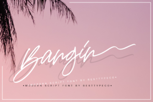 Bangin: The Tropical Script Handwritten Font for Bold Campaigns
