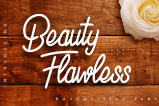 Beauty Flawless: The Premium Script Font for Elegant Branding