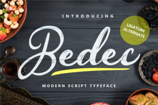 Bedec: The Bold Handwritten Script for Modern Web Design