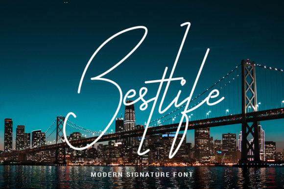 Bestlife: The Elegant Handwritten Script for Modern Branding