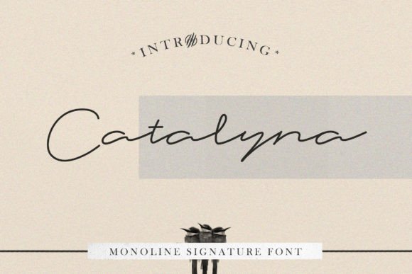 Catalyna: The Sweet Script Handwritten Font for Brand Identity