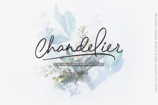 Chandelier: A Premium Script Handwritten Font for Modern Web Design