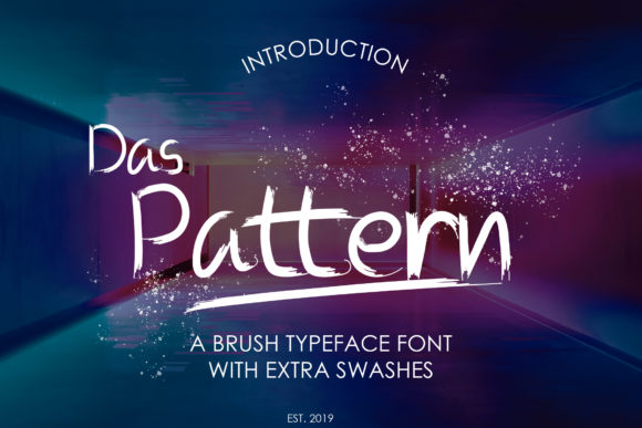 Das Pattern: The Handmade Brush Typeface for Scroll-Stopping Branding