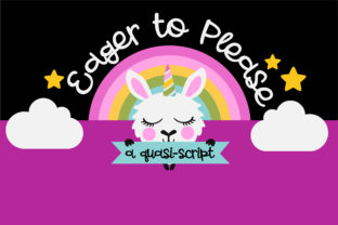 Eager to Please: A Whimsical Script Handwritten Font for Branding