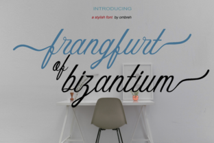 Frangfurt of Bizantium: A Beautiful Script with an Exciting Look and Feel