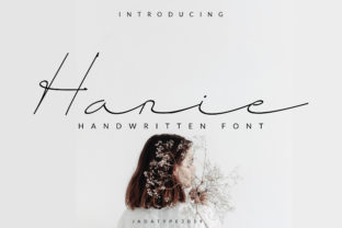 Hanie: The Perfect Handwritten Script Font for Your Creative Shop