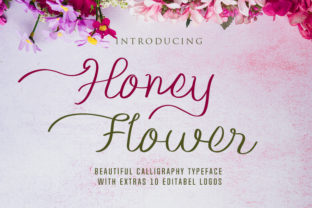 Honey Flower: The Hand-Drawn Typeface for Editorial Design