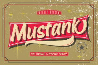 Mustank Typeface: The Perfect Script Handwritten Font for Makers