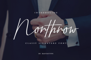 Northrow: A Charming Script Handwritten Font for Crafters
