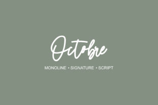 Octobre: The Modern Script Font for Authentic Branding