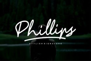 Phillips: The Premium Script Typeface for Campaign Design