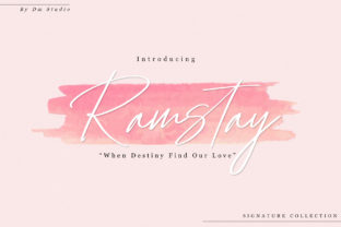 Ramstay: A Sweet Script Handwritten Font for Standout Designs