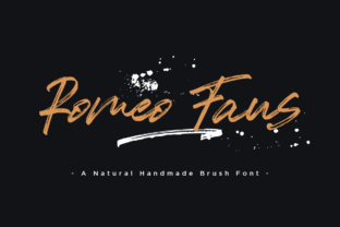 Romeo Fans: The Perfect Script Handwritten Font for Your Craft Projects