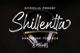 Shillentta: A Strong Script Handwritten Typeface for Editorial Design