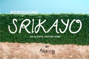 Srikayo Typeface: The Script Handwritten Font for Authentic Branding