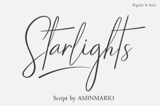 Starlights: The Perfect Script Handwritten Font for Crafters