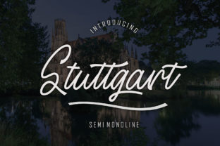 Stuttgart: The Authentic Script Typeface for Modern Branding