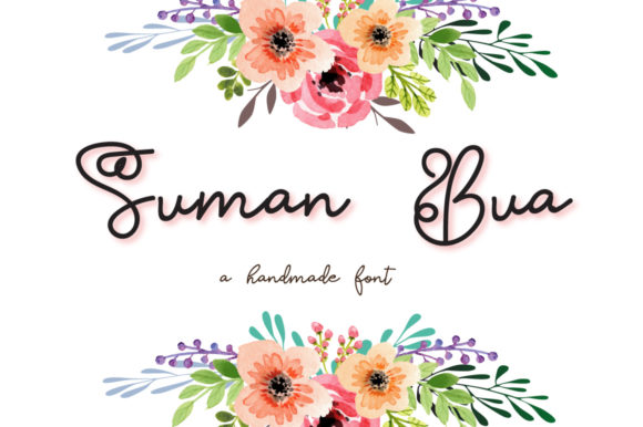 Suman Bua: A Playful Script Handwritten Font for Crafters