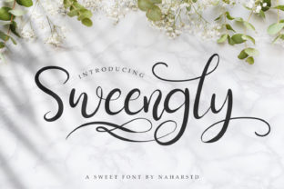 Sweengly: The Playful Script Handwritten Font for Sweet Branding