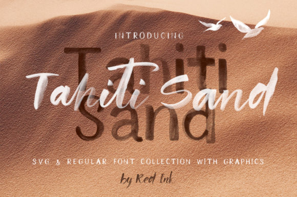 Tahiti Sand: A Premium Script Handwritten Font for Holiday Branding