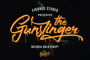 The Gunslinger: A Bold Script Typeface for Campaign Design