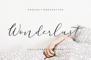 Wonderlust: The Perfect Script Handwritten Font for Elegant Crafts