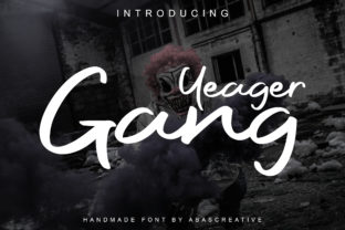 Yeager Gang: The Modern Script Typeface for Scroll-Stopping Campaigns
