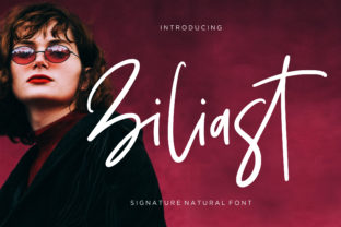 Ziliast: The Elegant Script Handwritten Font for Standout Crafts